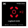 Obsidian Mouse Skates for Logitech G102/G Pro