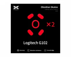 Obsidian Mouse Skates for Logitech G102/G Pro