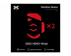 Obsidian Mouse Skates for Logitech G502 Hero Wired