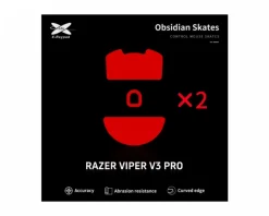 Obsidian Mouse Skates for Razer Viper V3 Pro