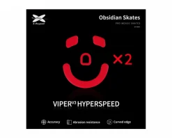 Obsidian Mouse Skates for Viper V3 HyperSpeed