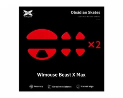 Obsidian Mouse Skates for WLmouse Beast X Max