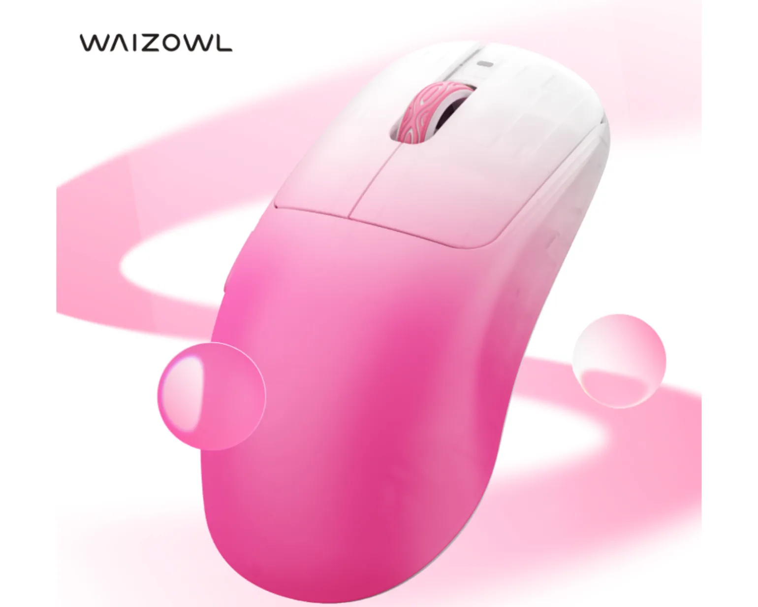 OGM Cloud XS 8K Wireless Gaming Mouse - Pink