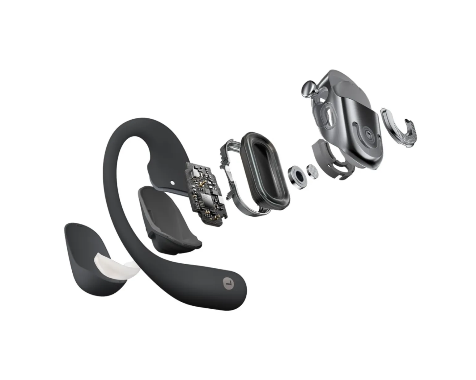 OpenFit 2 Wireless Bone Conduction Headphones - Black