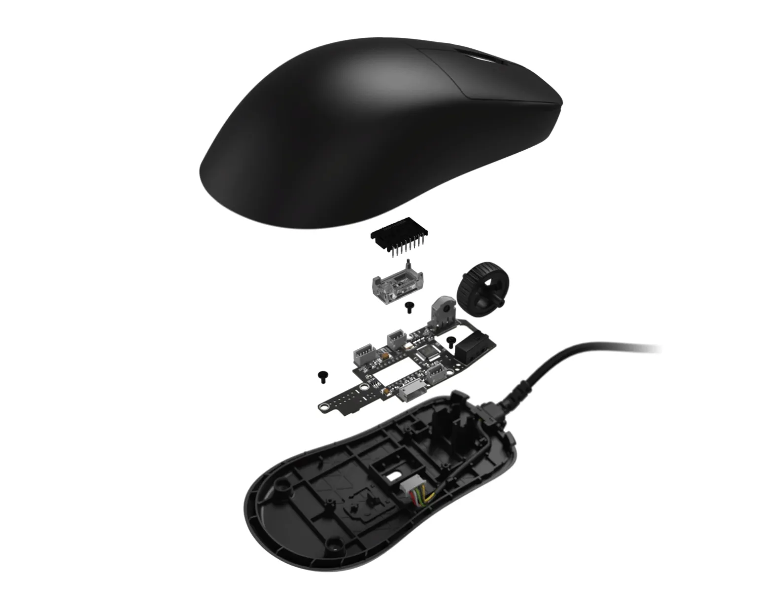OP1 8K V2 Wired Gaming Mouse - Black