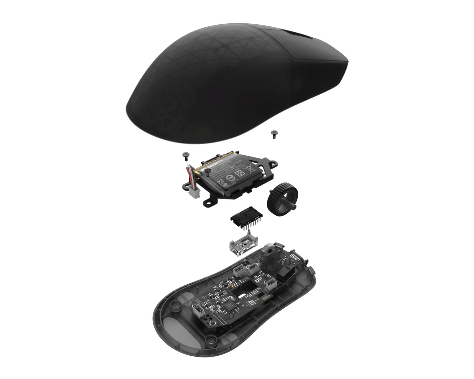 OP1w 4K V2 Wireless Gaming Mouse - Dark Frost