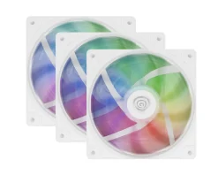 Oxal 120 ARGB 3-Pack - 120mm Fan - White