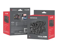 Oxal 120 PC Fan - 120mm (3-Pack)