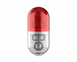Pill Wireless In-Ear Headphones - Red