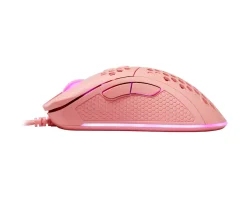 PM75 Ultra-Light RGB Gaming Mouse - Pink