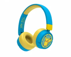 Pokemon Junior Bluetooth On-Ear Wireless Headphones - Pikachu