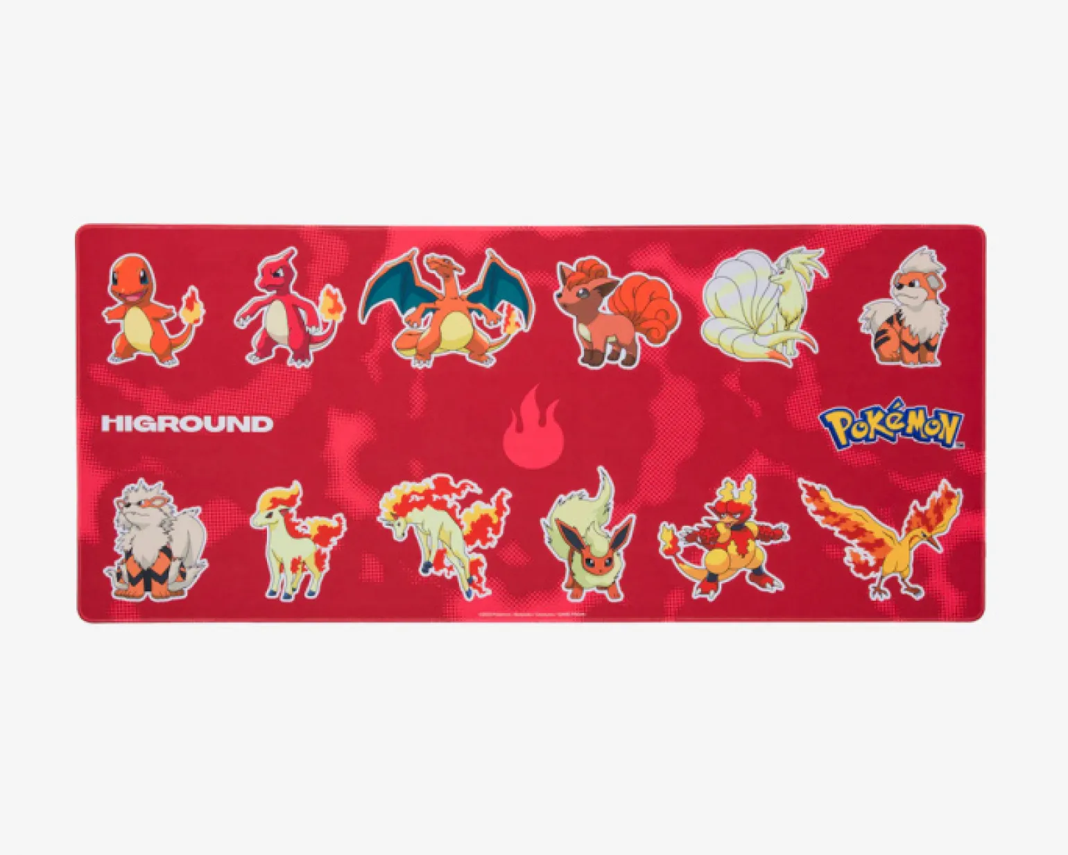 Pokémon Gaming Mousepad - Fire Type - XL
