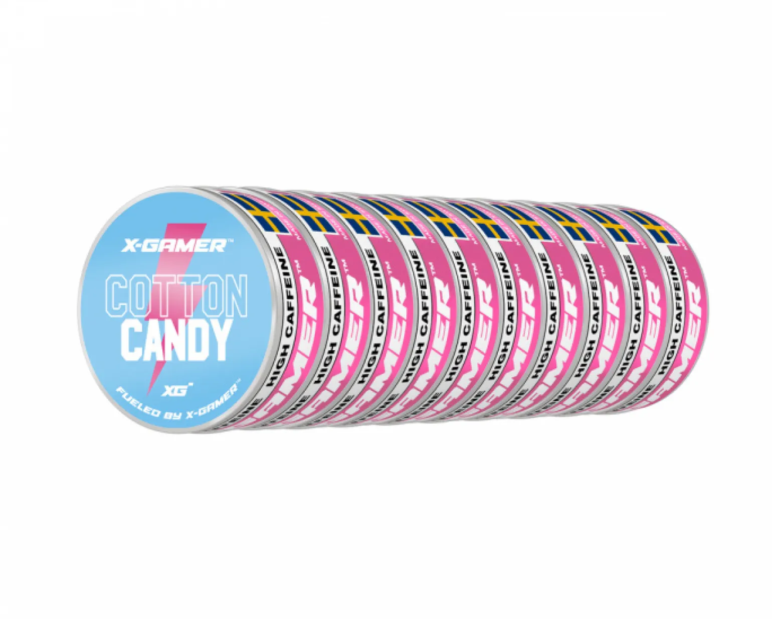 Pouch Energy - Cotton Candy (10-Pack)