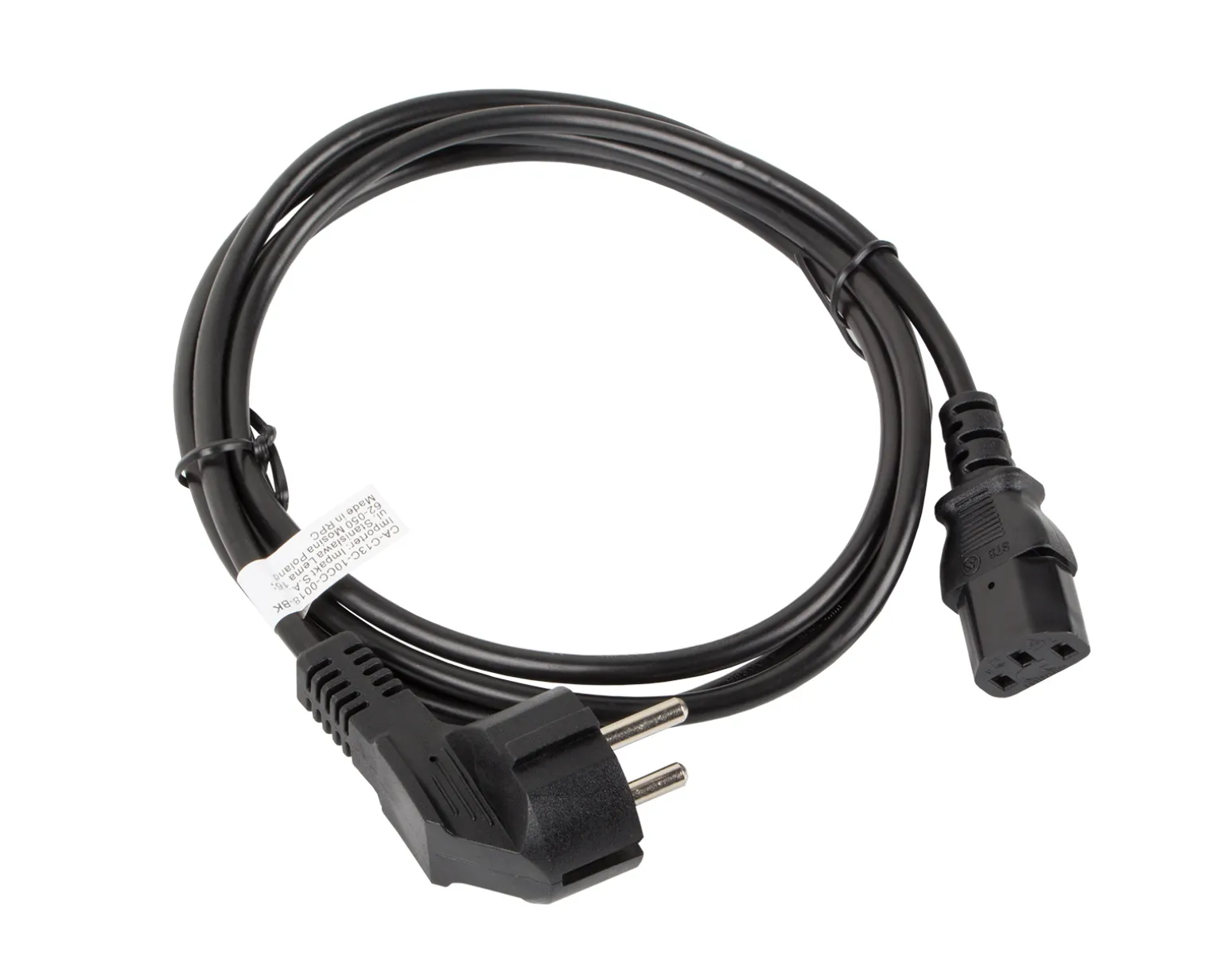 Power Cable C13 (1.8 meter) Black