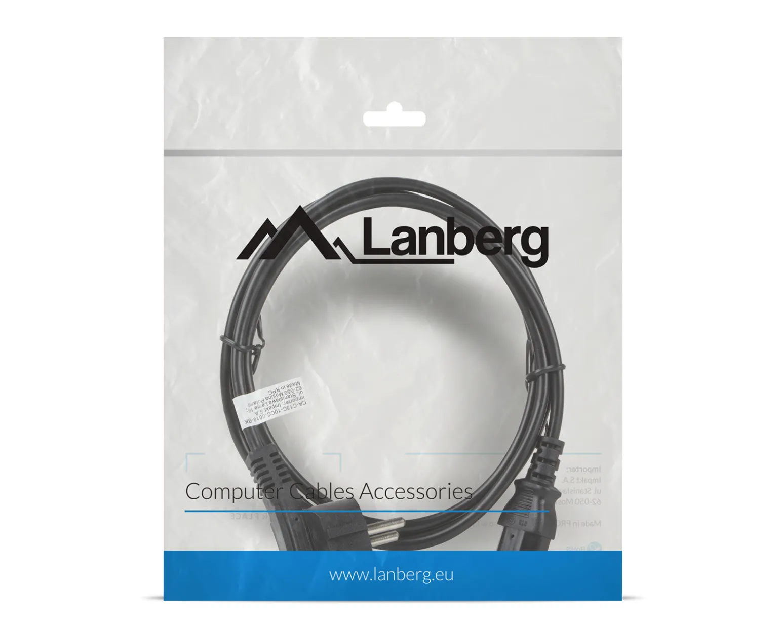 Power Cable C13 (1.8 meter) Black