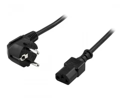 Power cable 2m Black