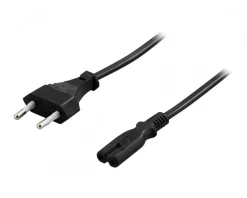 Power cable 1m Black