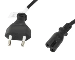 Power Cable to Playstation 4 Black 1.8m