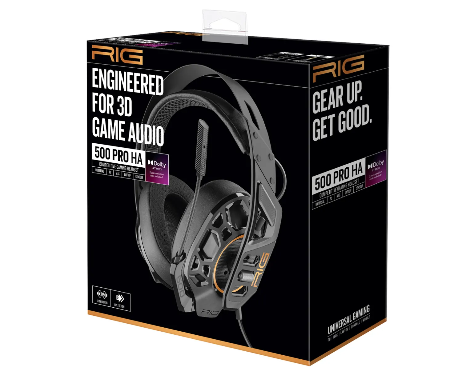 500 PRO HA Gaming Headset - Black