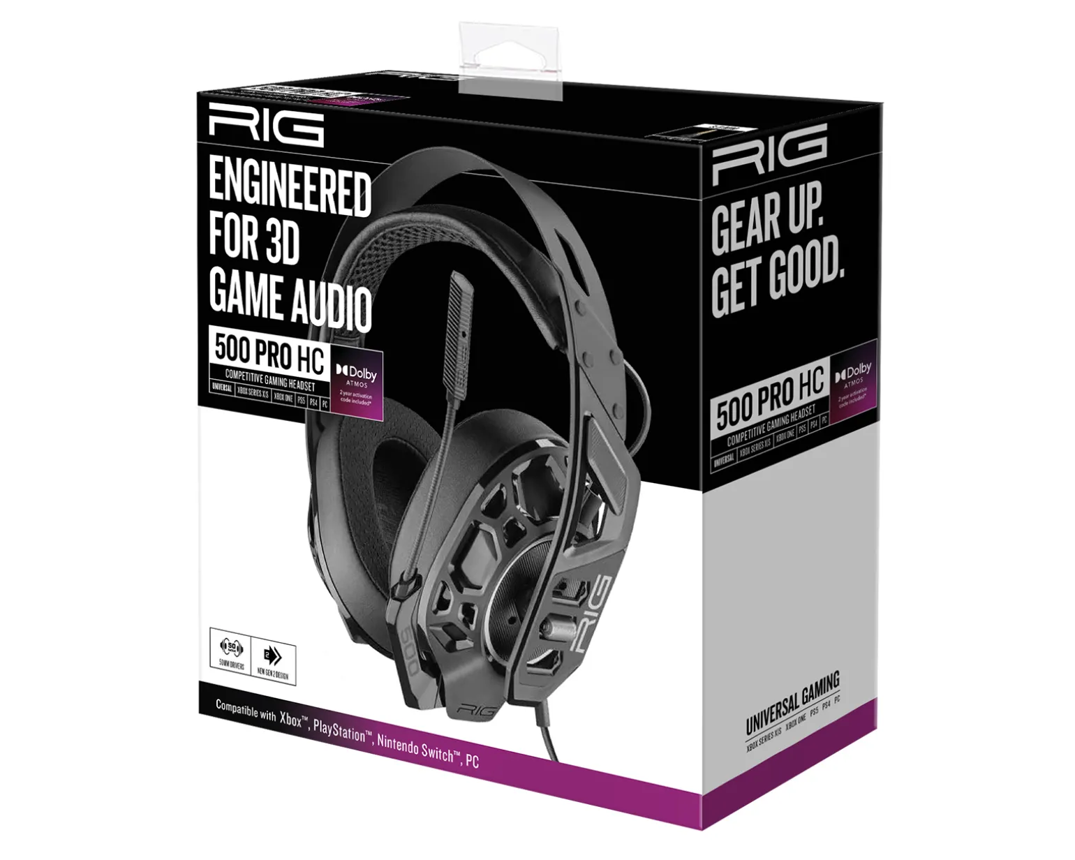500 PRO HC Gaming Headset - Black