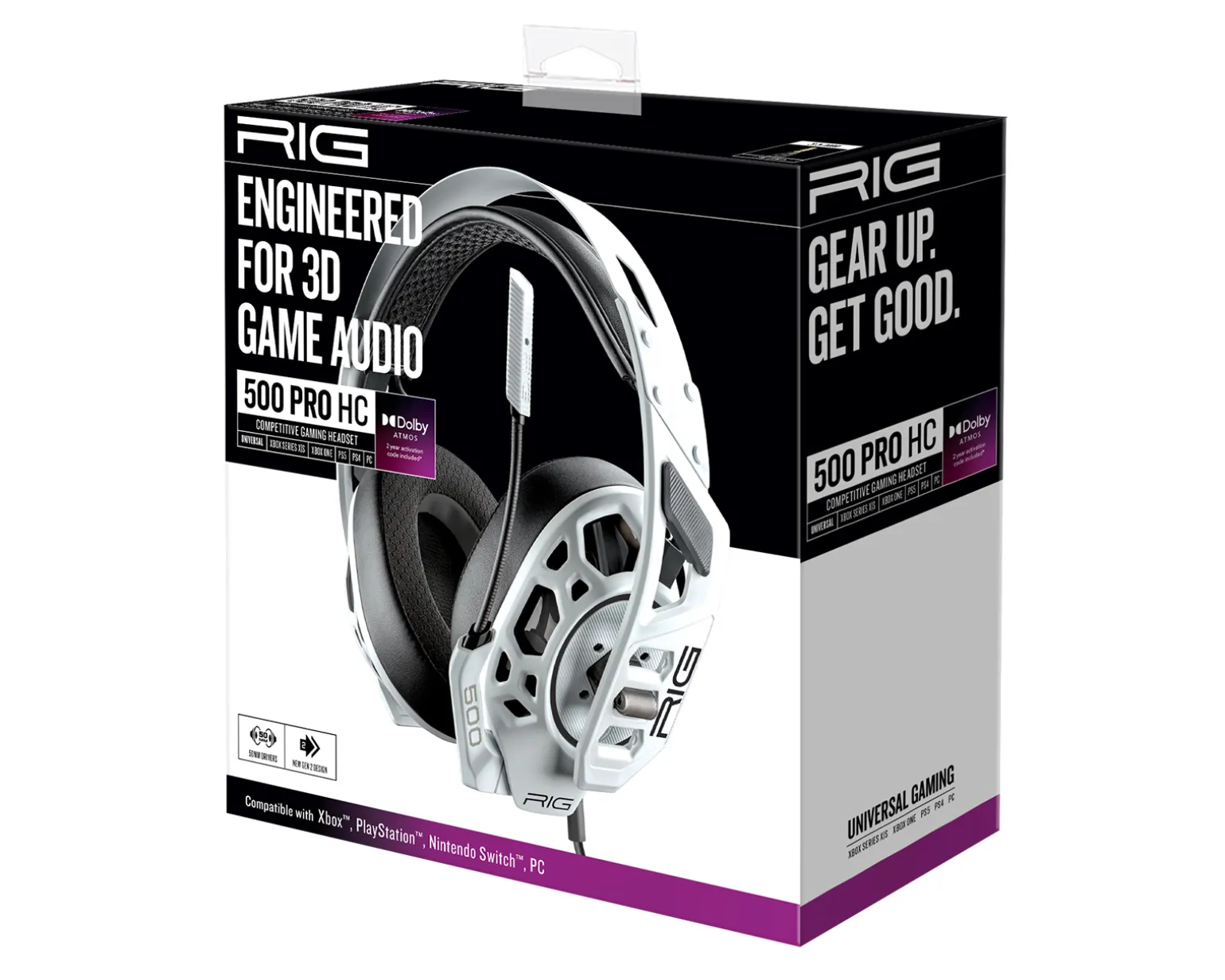 500 PRO HC Gaming Headset - White