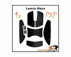 PXP Grips for Lamzu Maya - Black