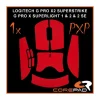 PXP Grips for Logitech G Pro X Superlight 2 - Red
