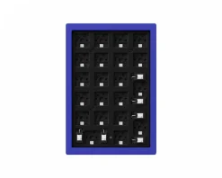 Q0 Number Pad 21 Key Barebone RGB Hot-Swap - Blue Numpad