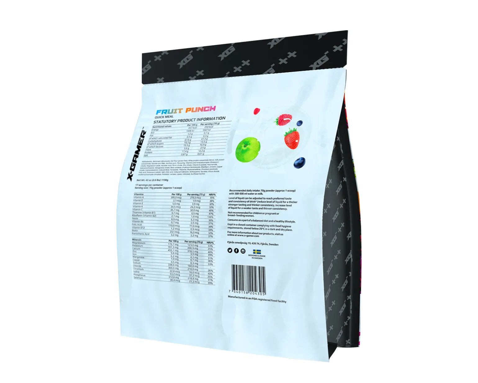 Quick Meal Fruit Punch - (17 Servings / 1190g)