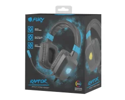 Raptor Stereo Gaming Headset RGB - Black/Blue