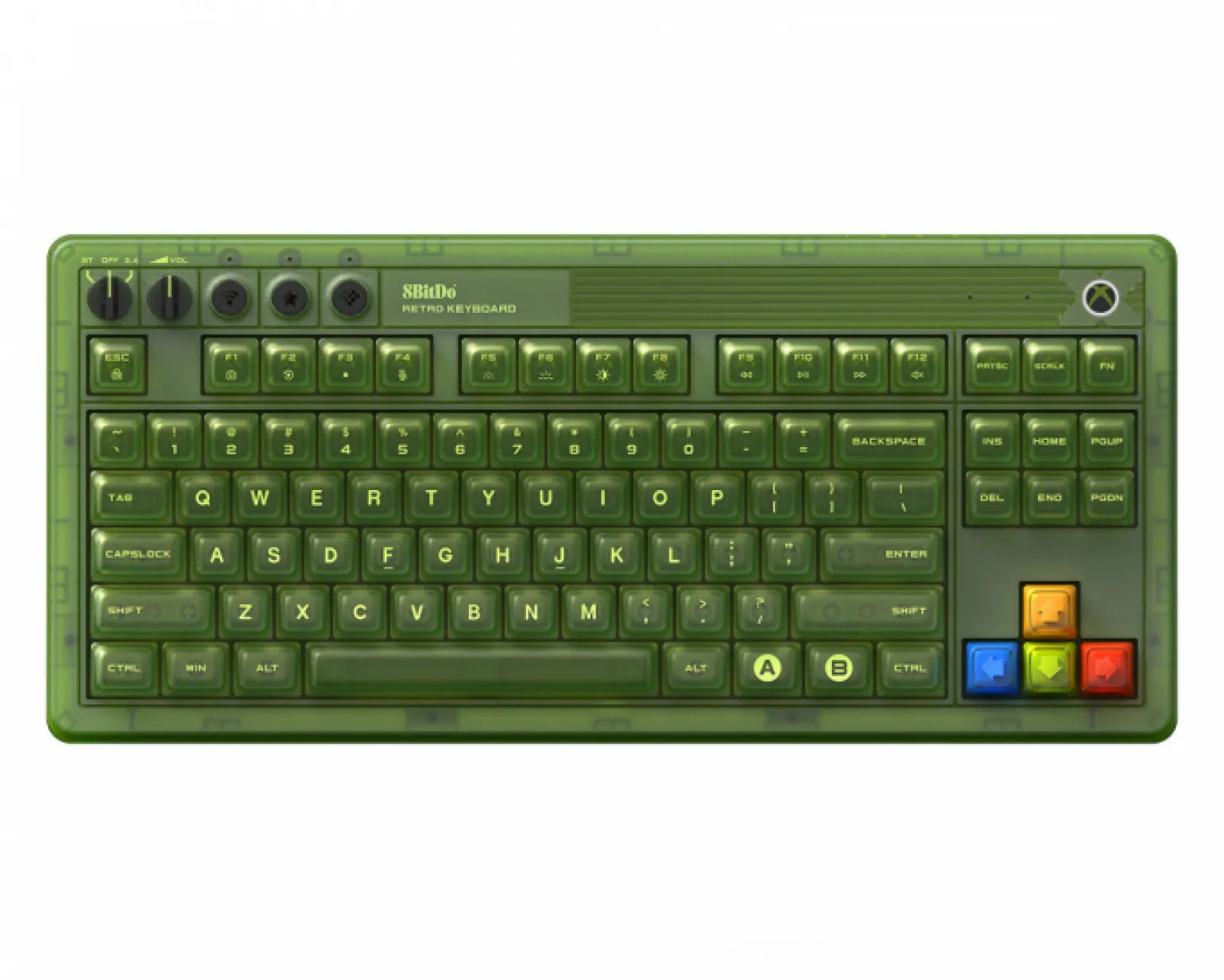 Retro 87 Mechanical Keyboard - ANSI - Xbox Edition