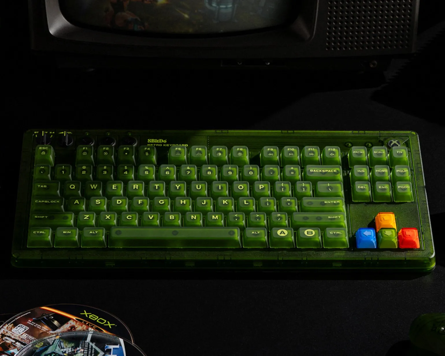 Retro 87 Mechanical Keyboard - ANSI - Xbox Edition