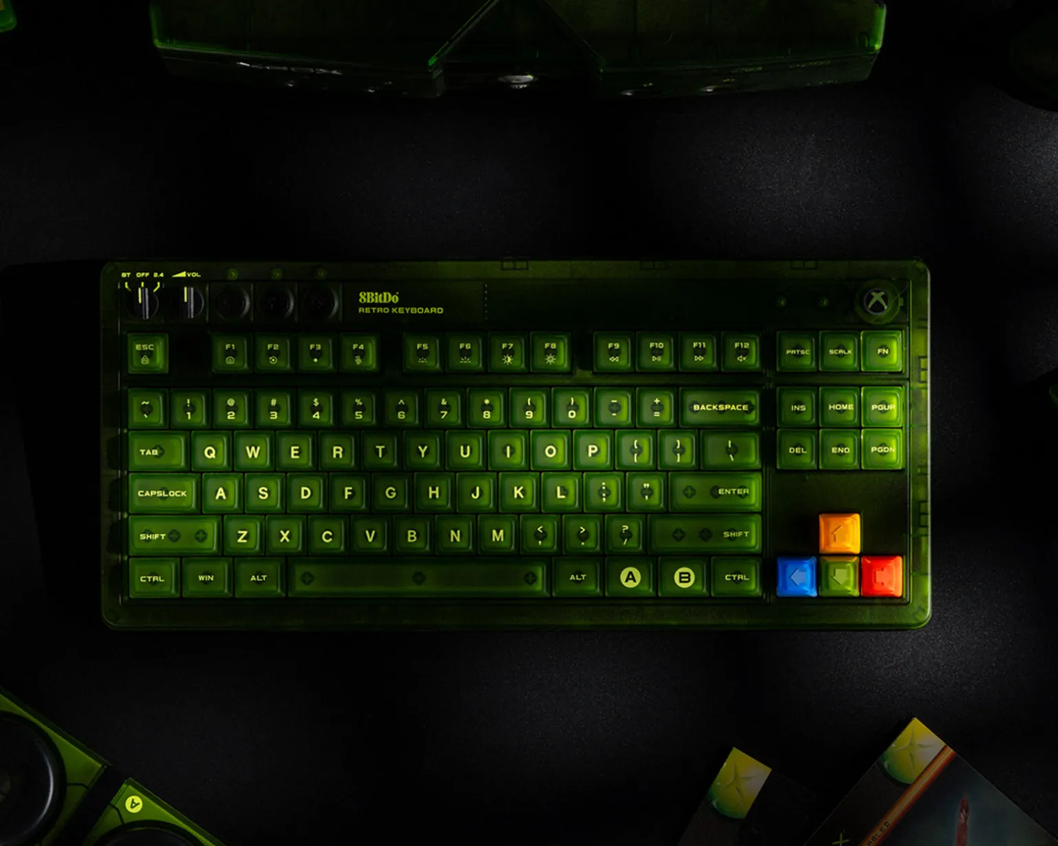 Retro 87 Mechanical Keyboard - ANSI - Xbox Edition