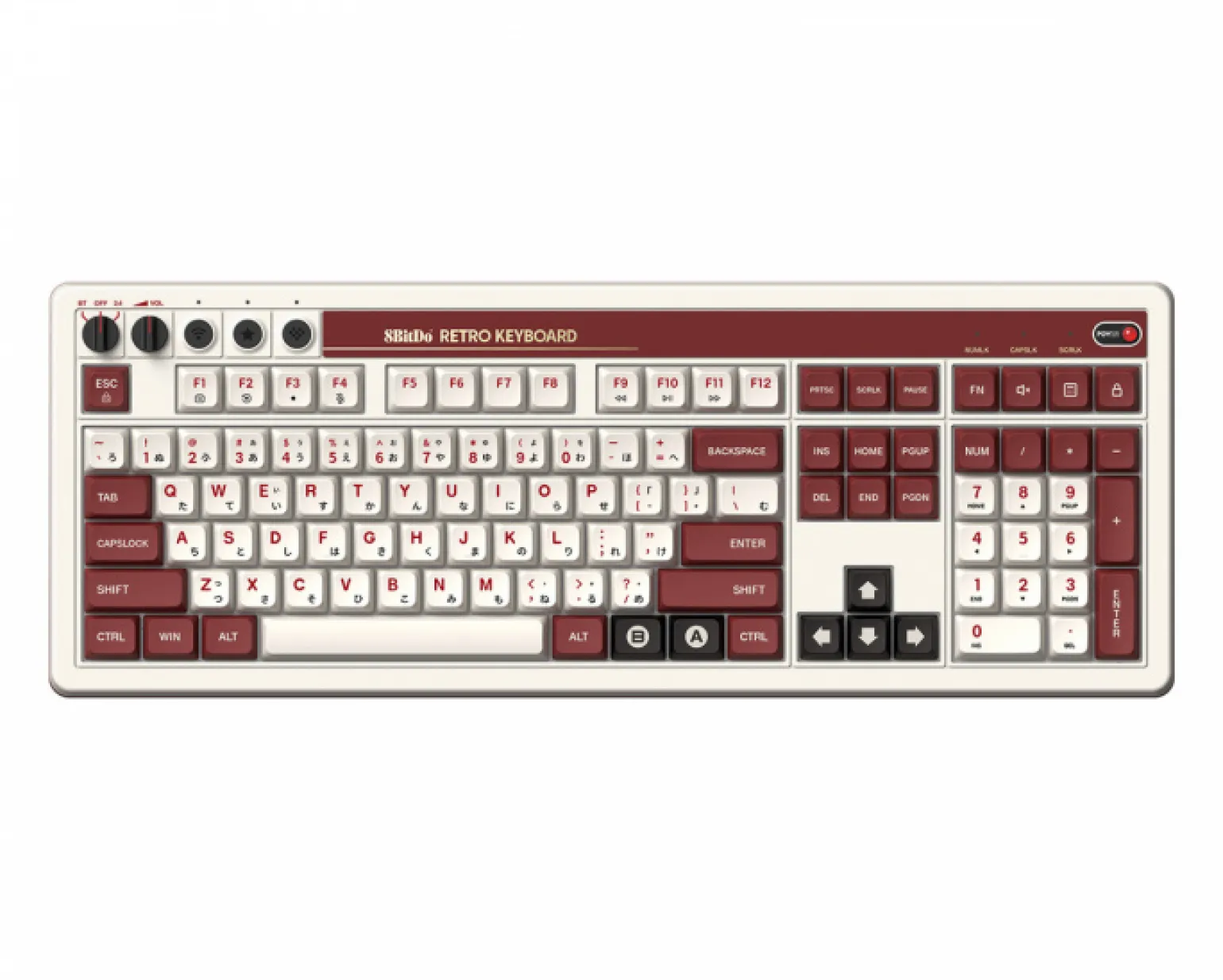 Retro 108 Mechanical Keyboard Wireless - ANSI - Fami Edition