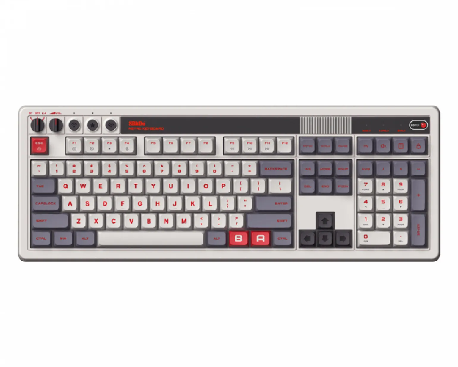 Retro 108 Mechanical Keyboard Wireless - ANSI - N Edition