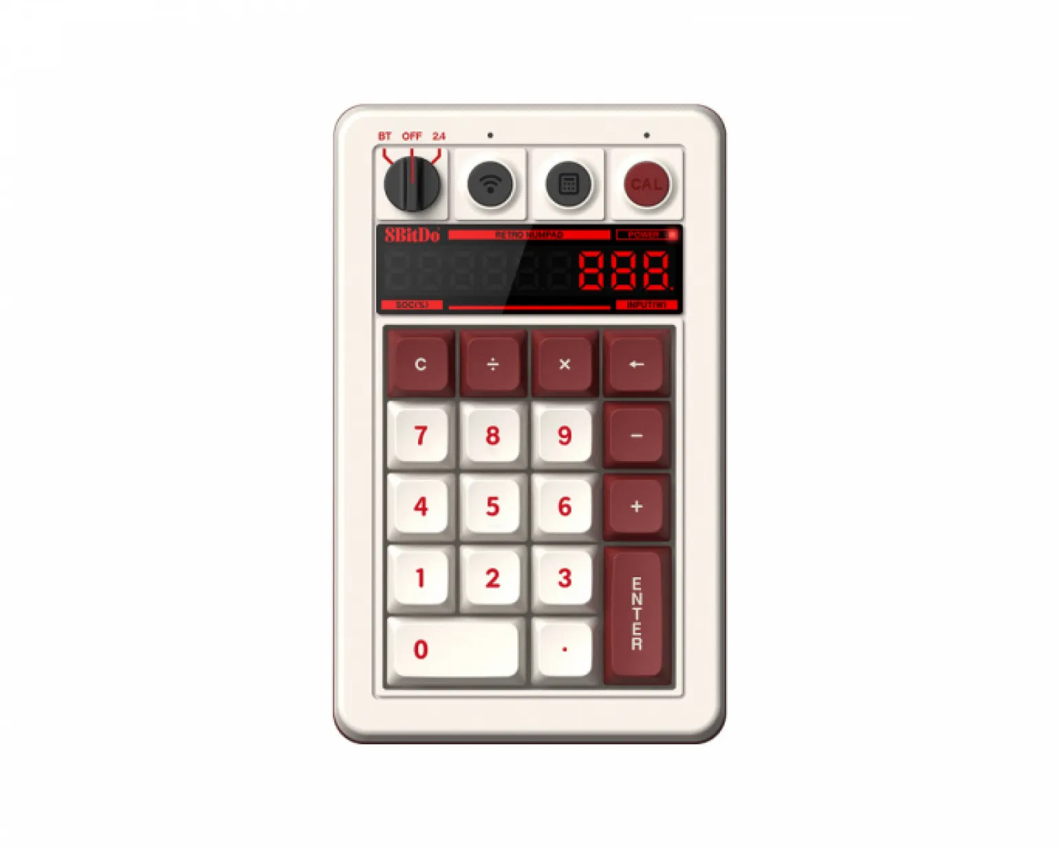Retro 18 Mechanical Numpad - Wireless Numpad - Fami Edition