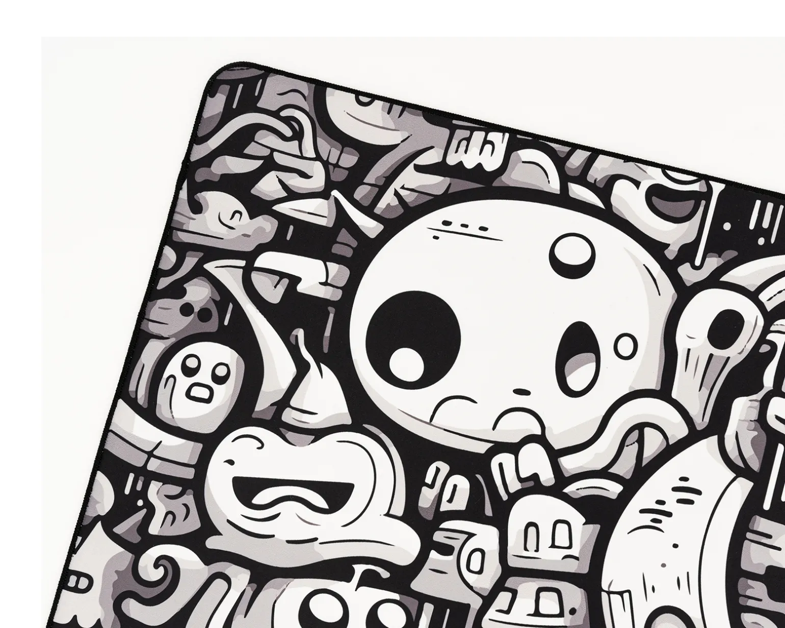 Rizz - Gaming Mousepad - SQ - Soft - Doodles - NachoCustomz Edition