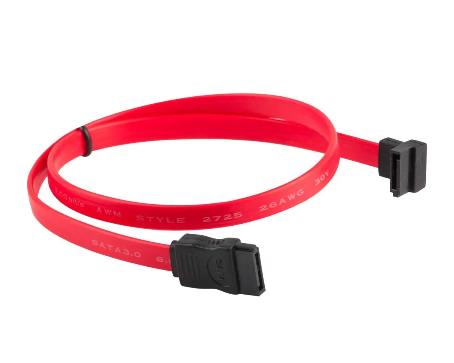 SATA 3 (6GB/S) 50cm Angled - Red
