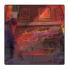 Saturn Gaming Mousepad - NachoCustomz Graffiti - XL Square - Limited Edition