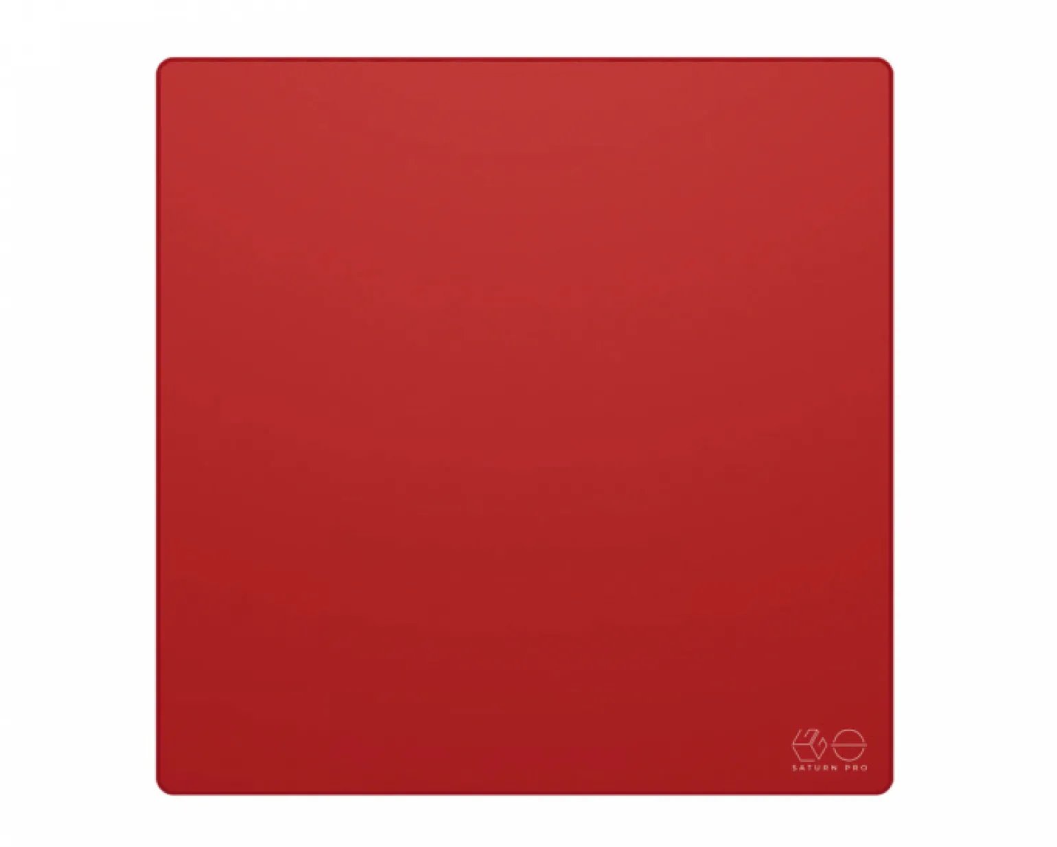Saturn PRO Gaming Mousepad - XL Square - Mid - Red