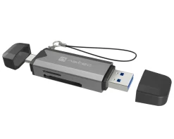 Scarab 3 Card Reader SD/MICRO SD USB 3.1 (USB-A & USB-C) - Black