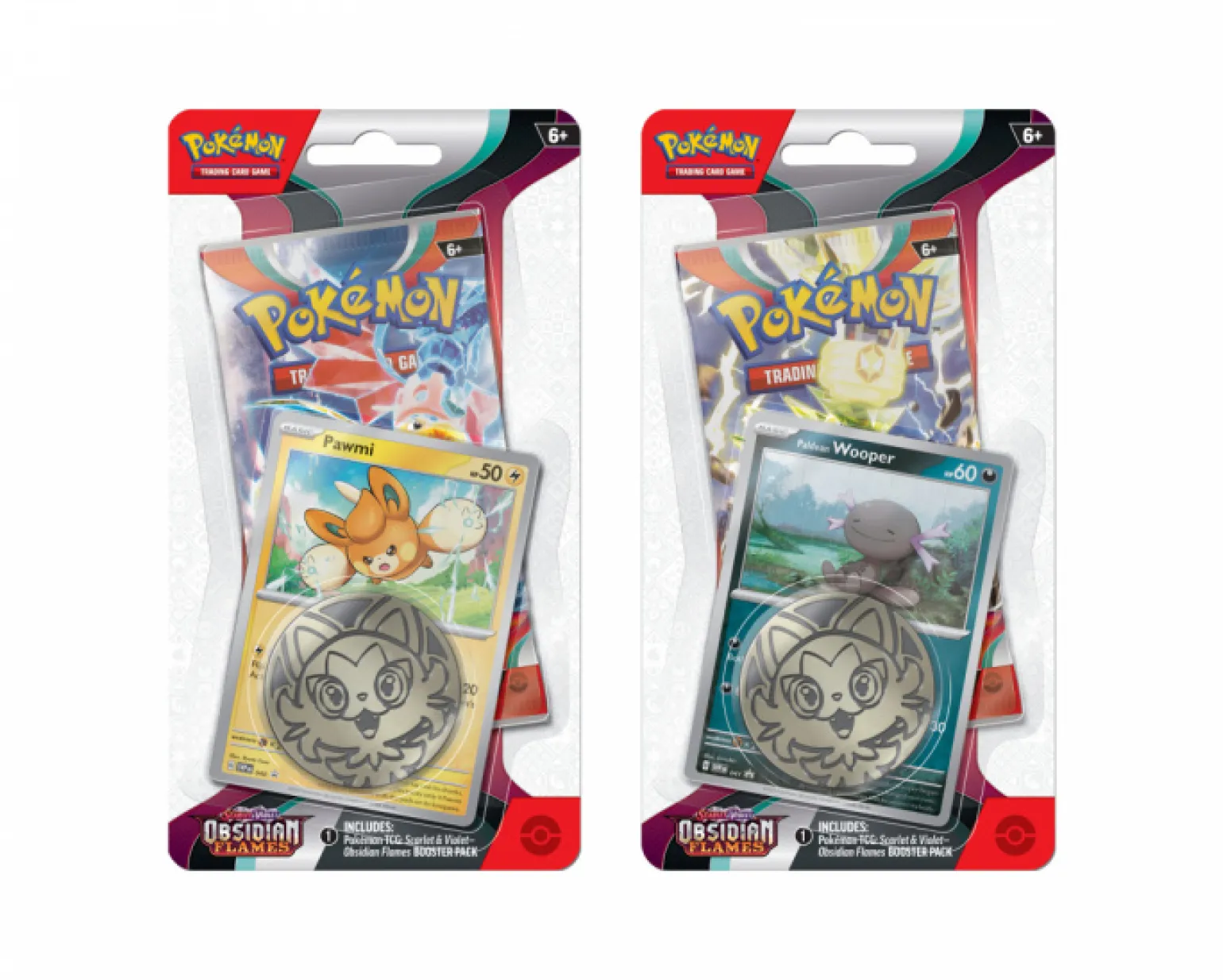 Scarlet & Violet 3: Obsidian Flames Checklane Blister