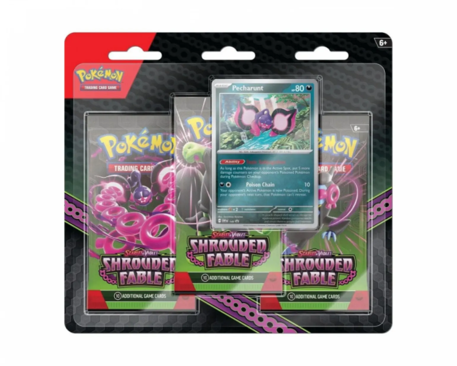Scarlet & Violet 6.5: Shrouded Fable Blister (3-pack)