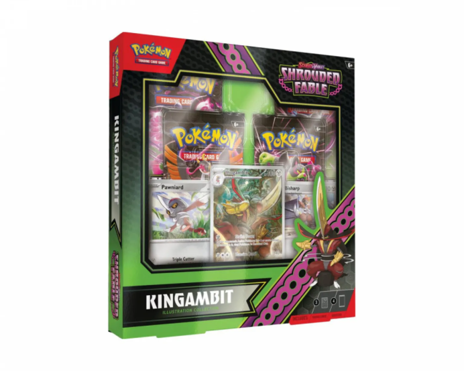 Scarlet & Violet 6.5: Shrouded Fable Kingambit Illustration Collection