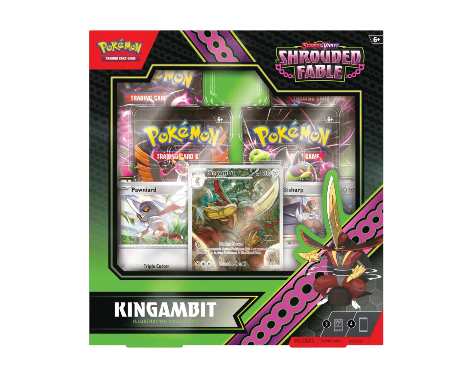 Scarlet & Violet 6.5: Shrouded Fable Kingambit Illustration Collection
