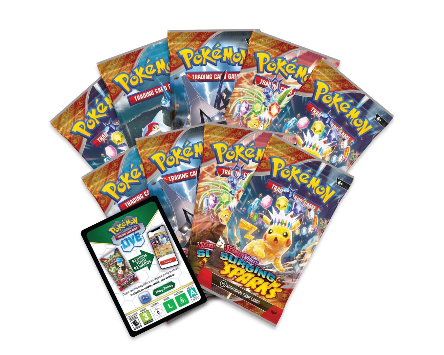 Scarlet & Violet 8: Surging Sparks Elite Trainer Box