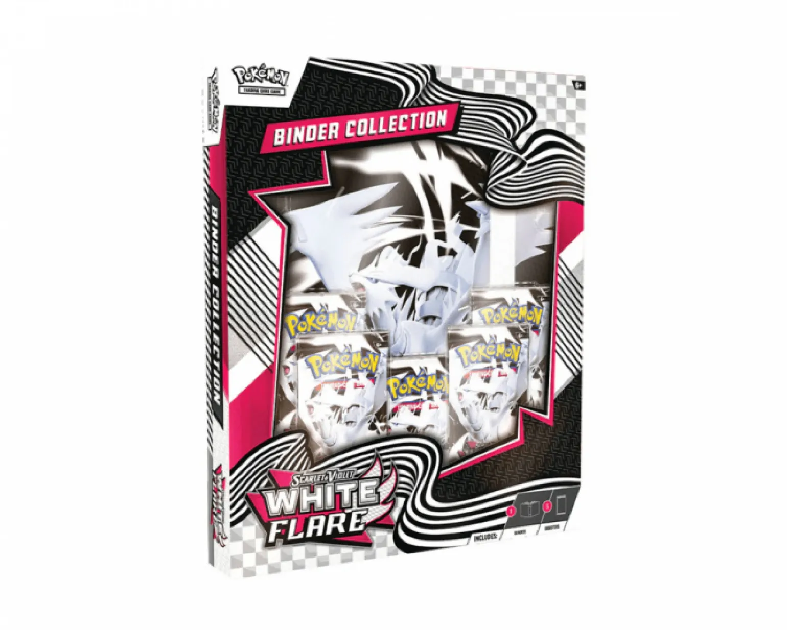 Scarlet & Violet 10.5: White Flair Binder Collection