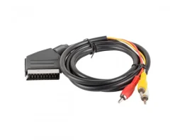 Scart to RCA x3 Cable (1.8 Meter)