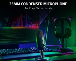 Seiren V2 X Microphone - Black