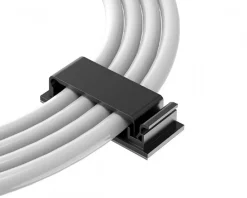 Self-adhesive Cable Holder - Black (40-pack)